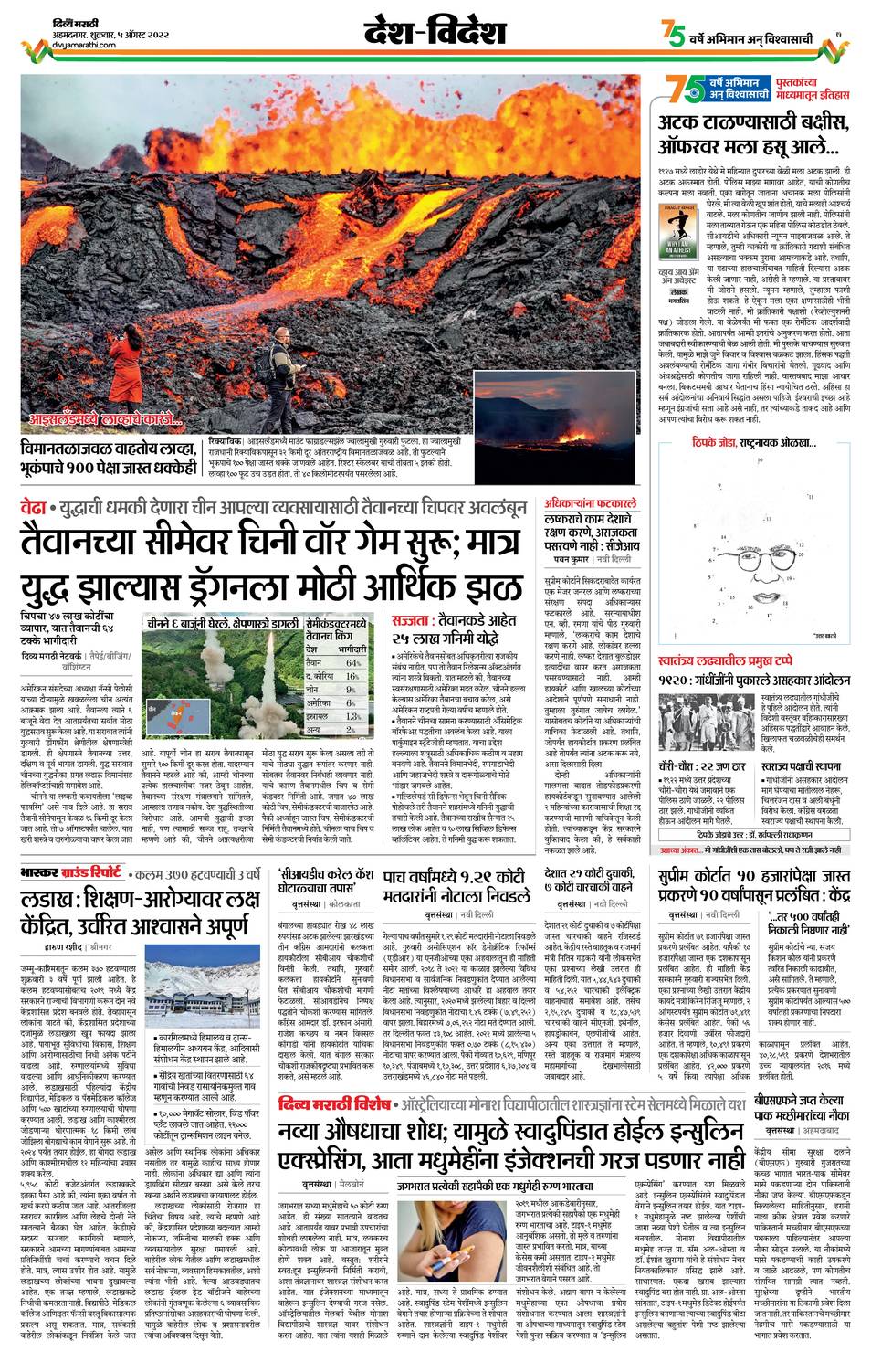 07 22 20 Divya Marathi E Paper Ahmednagar E Paper Ahmednagar E